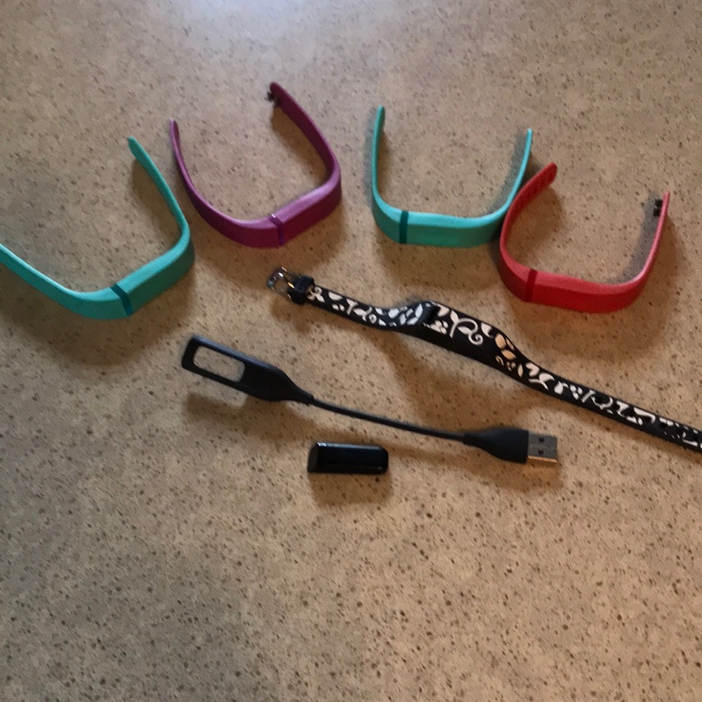 Fitbit flex with fashion bands